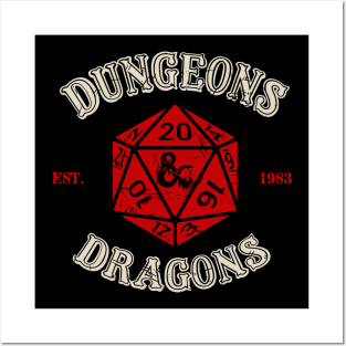 Dungeons and dragons Posters and Art